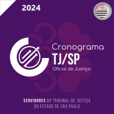 TJ SP - Oficial de Justiça - Pós Edital (Ciclos 2024)